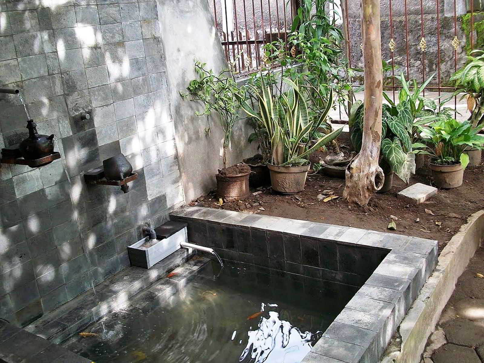 Cara Membuat Kolam Taman Depan Rumah Destaman