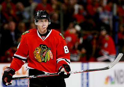 Patrick Kane score 5 fois avant de rejoindre Bienne