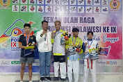 PORPROV IX SULTENG : Tim Taekwondo Kabupaten Buol Sumbang 5 Medali 