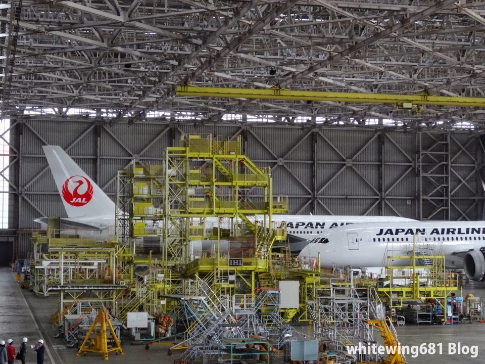 JAL 工場見学 スカイミュージアム JA710J