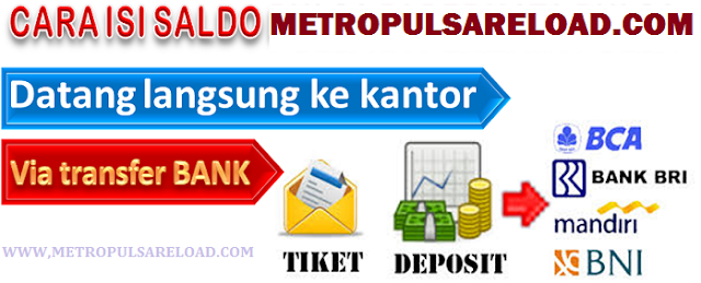 CARA DEPOSIT SALDO METRO RELOAD