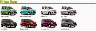 PILIHAN WARNA KARIMUN WAGON R