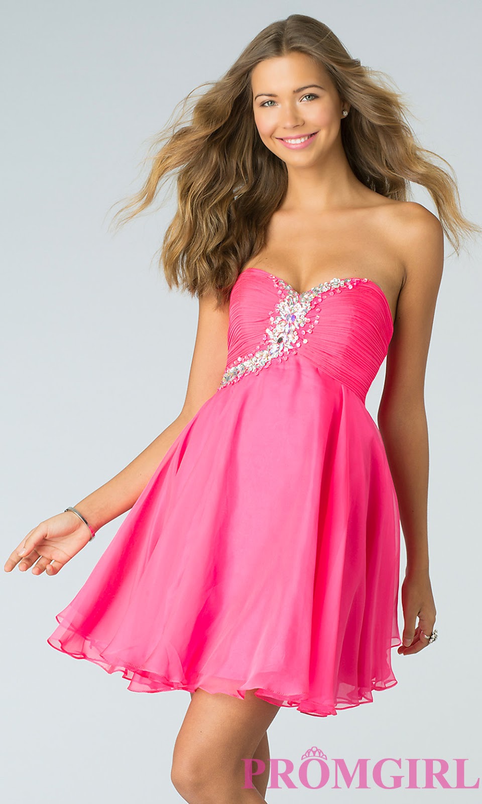 Strapless Homecoming Dress by Alyce Paris 3560