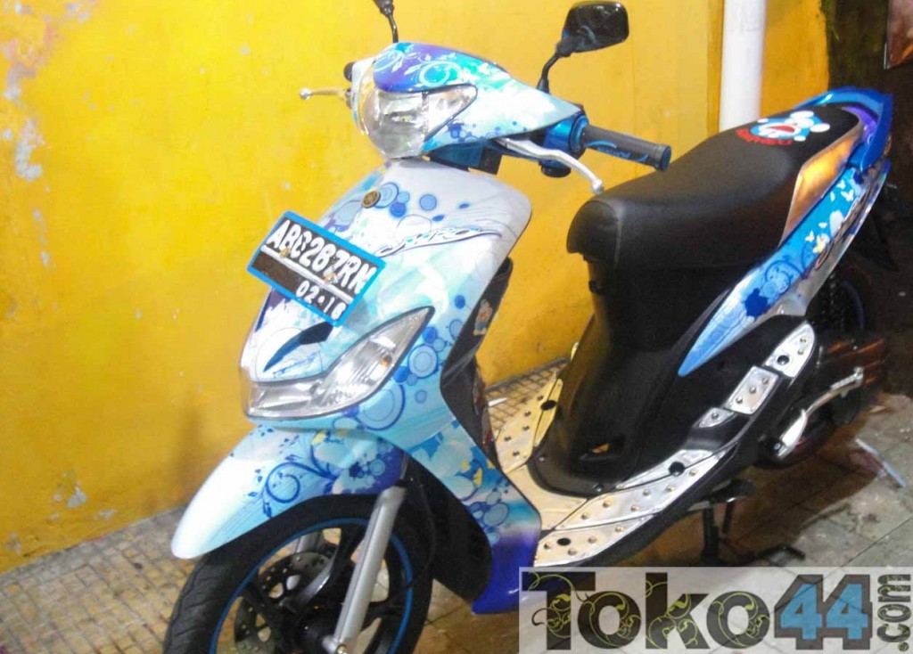 Modifikasi Stiker Motor MIO | Oto Trendz