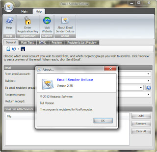 Kristanix Email Sender Deluxe 2.35 Full Keygen