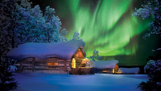 fenomena aurora finlandia spektakuler