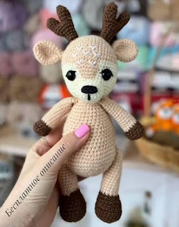 PATRON GRATIS RENO AMIGURUMI 53959