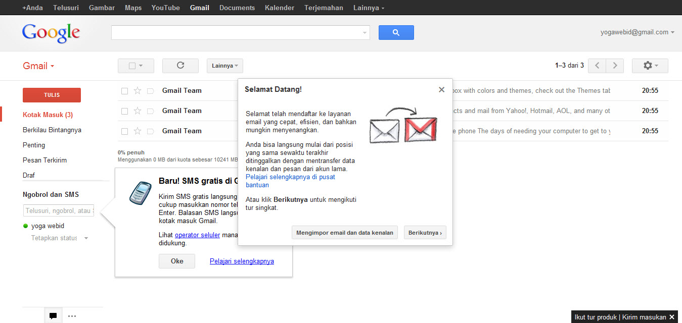 Daftar Gmail Indonesia Cara Membuat Email Baru Gratis  WebLog