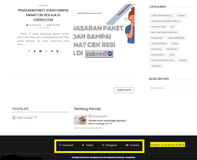 mengoptimalkan fitur blog agar user friendly