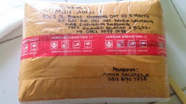 Testimoni Pengiriman Benih Padi Kabir 07 - 115 HSS @5kg ke Sulawesi Selatan