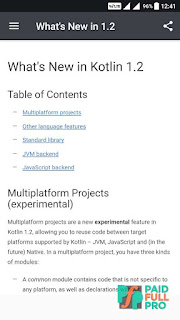 Kotlin Programming Reference Manual Guide AdFree APK