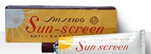 La première protection solaire Shiseido