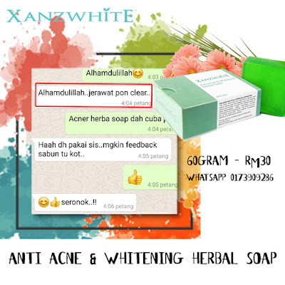 PROMOSI XANZWHITE ANTI ACNE SOAP