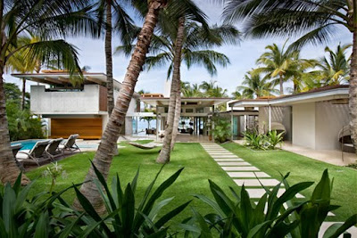 Tropical House in on Maui, Hawaii