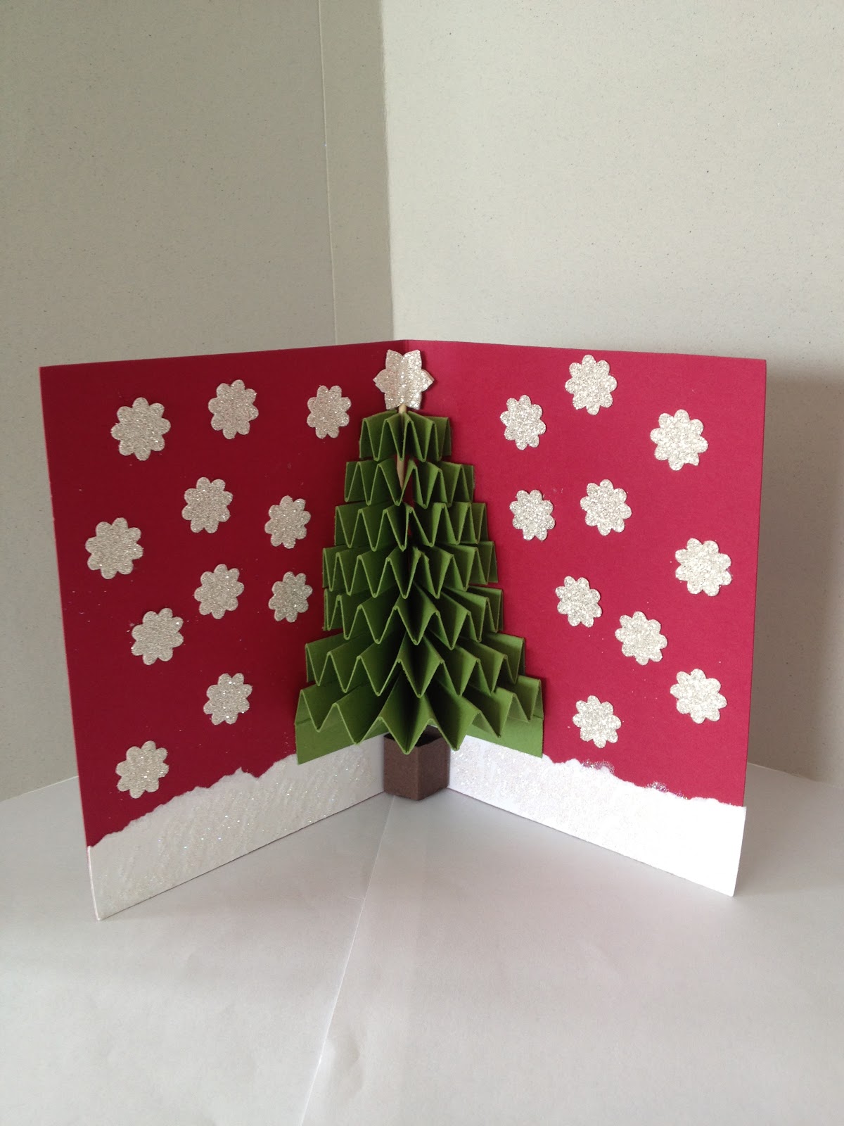 Janet's Crafts: 3D Christmas card