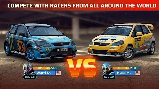 Rally ONE VS Racing Oyunu Para Hileli Mod Apk İndir
