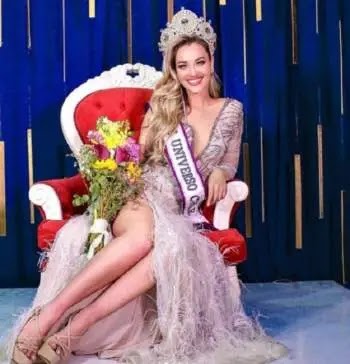 Daniela Elsa Nicholas ... a young woman of Lebanese descent wins the Miss Chile 2020 title