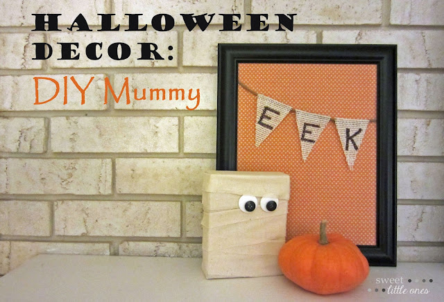 halloween decor diy mummy