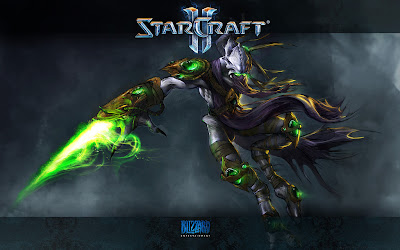 Imagen de un Wallpaper de Starcraft 2