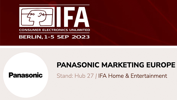 Рекламный баннер Panasonic для выставки IFA в Берлине