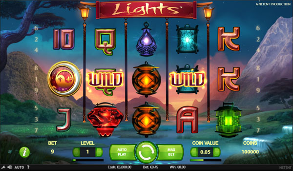 Main Gratis Slot Indonesia - Lights NetEnt