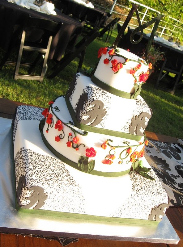 Katie s Cakes  September  Wedding  Cake 