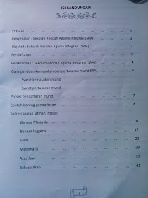 Jom Bahagia: Contoh Soalan Sekolah Integrasi Selangor