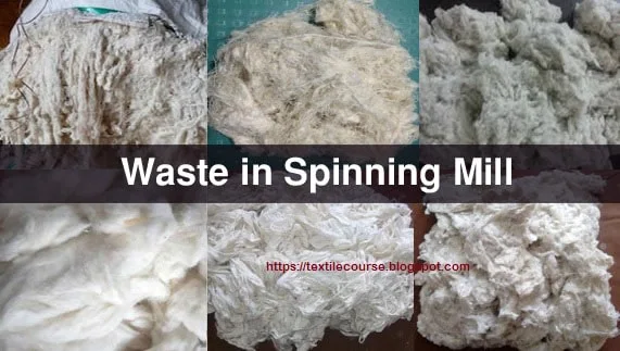 Waste in spinning mill