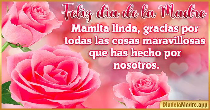 Imágenes de Rosas con Frases para el Día de las Madres