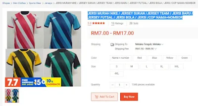 REVIEW KEDAI SHOPEE UNTUK JANAKAN SALES MELALUI EXCEL SHOPEE KALKULATOR