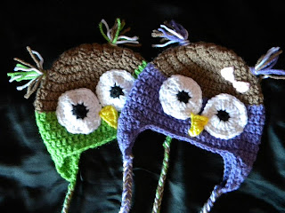 Knit Owl Hat