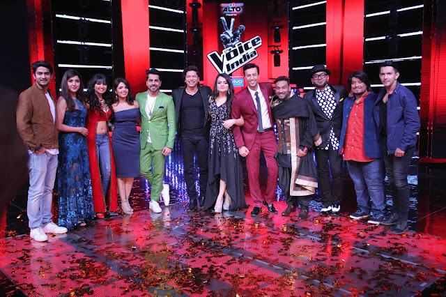 The BLOCKBUSTER LIVE round kick starts on The Voice India Season 2