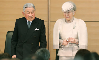 abdiação do imperador Akihito ocorre em 30 de abril