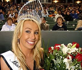 Julie Bornemann winner of the Miss LA Galaxy 2008