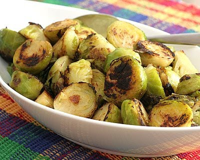 Fast Food Vegetables on Veggie Venture  Fast Pan Roasted Brussels Sprouts     Recipe