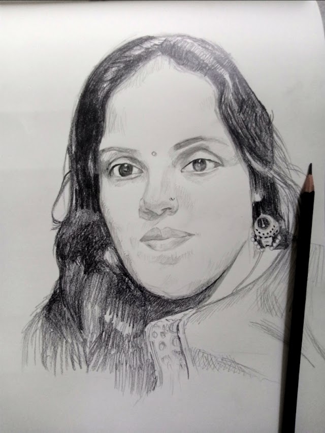 Quick Portrait of Sangeetha 