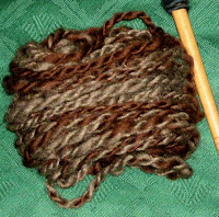 My brown yarn