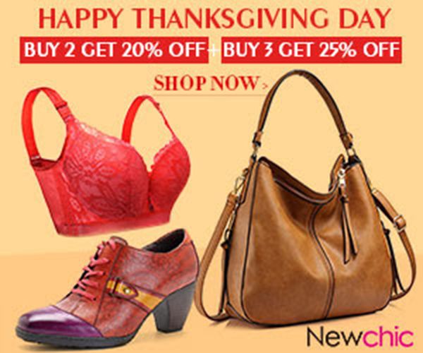 Pre Thanksgiving Day Sales - 20% OFF Buy 2, 25% OFF Buy 3