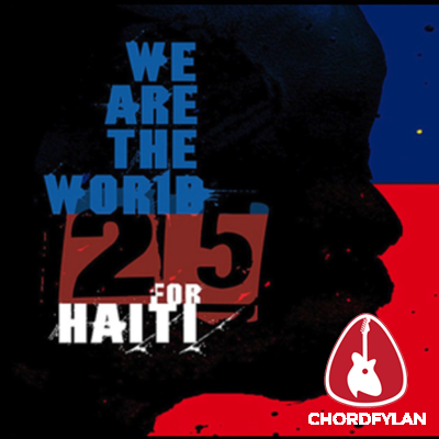 Lirik dan chord We Are The World - 25 For Haiti