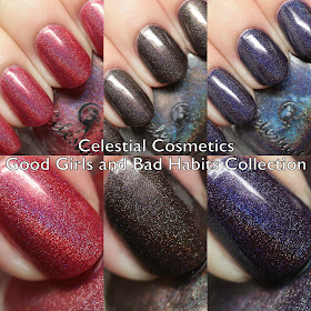 Celestial Cosmetics Good Girls and Bad Habits Collection