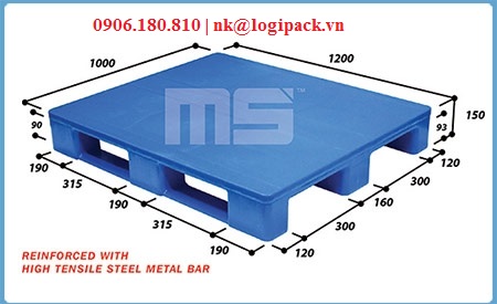 PWEN4-1210M Pallet y tế