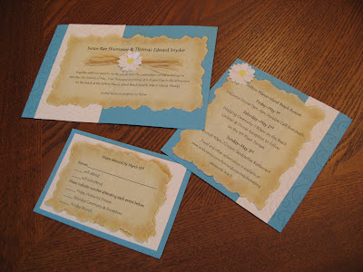 Invitation, Response Card, Itinerary