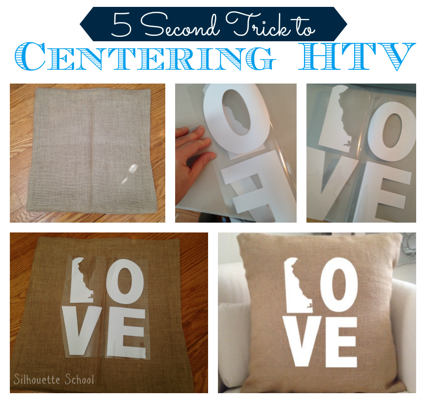 Silhouette crafters, heat transfer vinyl, HTV, center design