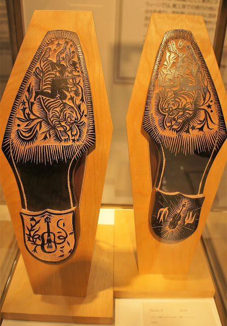 伊勢丹靴博 2019 三澤則行 noriyuki misawa 靴 アートワーク 紳士靴 shoe art