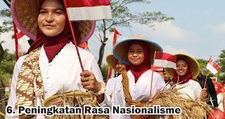 Peningkatan Rasa Nasionalisme merupakan salah satu manfaat ikut serta festival budaya kemerdekaan