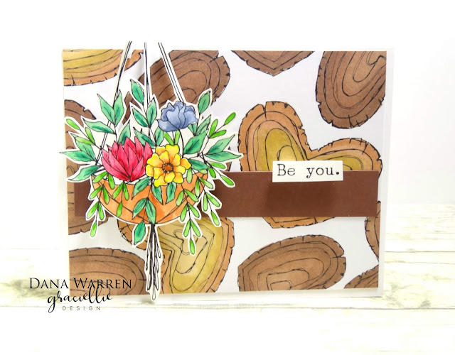 Dana Warren - Kraft Paper Stamps - Graciellie Designs