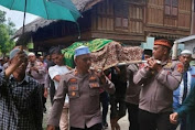 Hadiri Pemakaman Aiptu Samsul Bahri, Kapolres Aceh Besar: Saya Bersaksi Dia Orang Baik