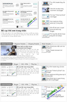 Magazine recent post for homepage v3 blogspot