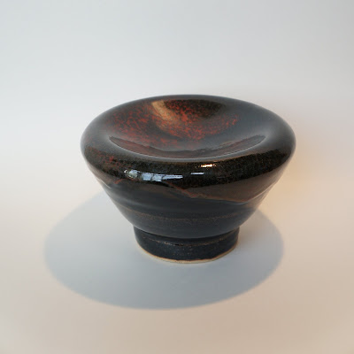 Beautiful wheelthrown ceramic pottery piece by Lily.