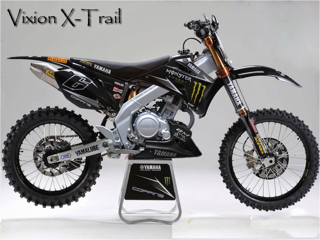 Kumpulan Modifikasi Motor Trail Yamaha Vixion Terbaru Dan